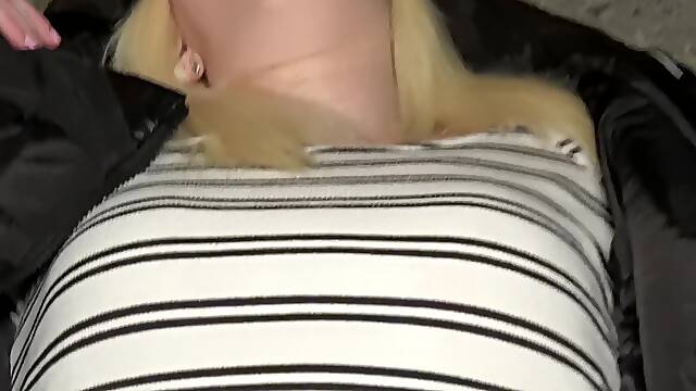Blonde Sirens Wild Passion in Public Encounter