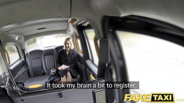 Fake Taxi Older Mother Id Like To Fuck gets her large snatch lips stretched open