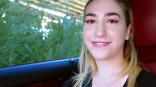 Pee swallow in the woods for Lexi Grey -- Domthenation