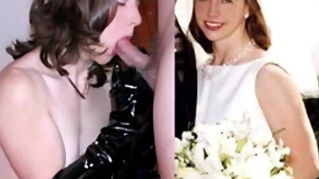Brides clothed, in natures garb and banged compilation