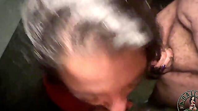 Double Barrel Oral sex Ends in Double Facial