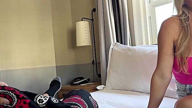 “Just The Tip” - mother I'd like to fuck POV - Large Melons - Teddy Tarantino & Danielle Rene