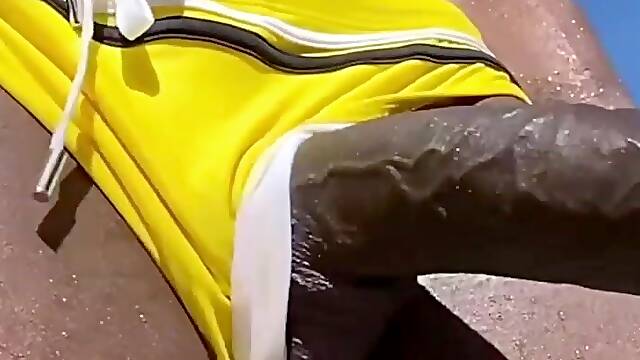 Buttplugged Black Banged Underwater by BBC In advance of Swallowing Cum