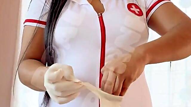 Your nurse Maria will aid u with your semen donation using her booty and lips, are u willing?