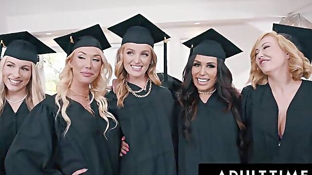 ADULT TIME - Lascivious MILFs Reverse Group sex Nerd Photographer! Charlie Forde, Bunny Madison, AND GREATER AMOUNT