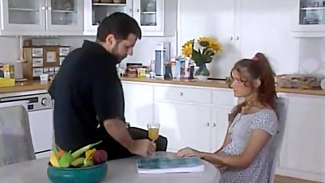 Dad Fucks her Young Step-daughter
