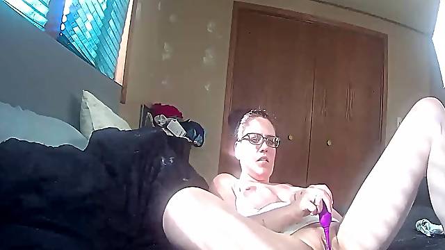 Spy Cam Captures Young Daughter Making a Masturbation Video for Her BF