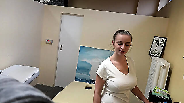 Masseuse with the massive melons