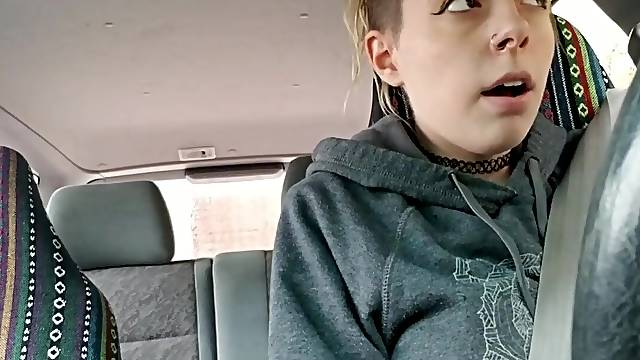 In Public with Sex-Toy and having an Climax whilst Driving