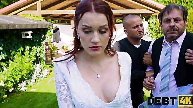 DEBT4k. Boss Takes the Bride with Charlie Red