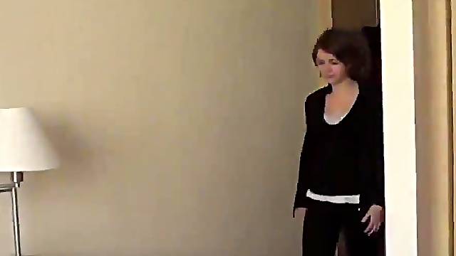 Amateur with large breasts gets anal