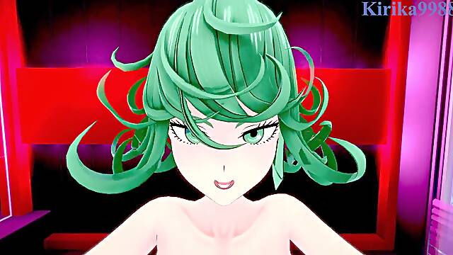 Tatsumaki and I have intense sex at a love motel. - One-punch stud POV Hentai
