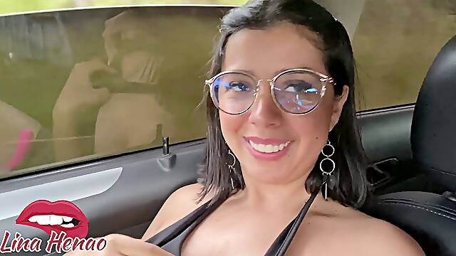 I blow HIS jizz-shotgun AND HAVE hump WITH MY STEPBROTHER IN A PUBLIC ROAD - PART 2 EXHIBITIONISM