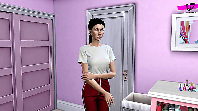 Sims four - My Futa daughter