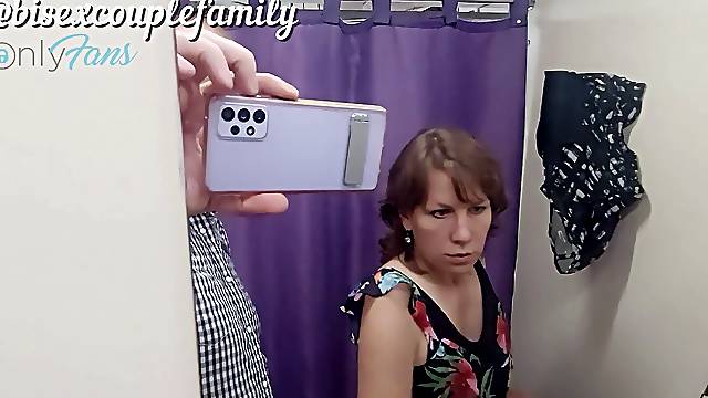 Today we went to a clothing store and attempted on something) ������