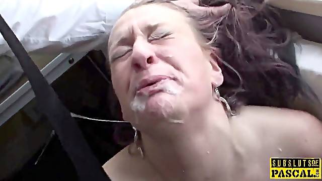 Facefucked mature Britt whore analy ruined