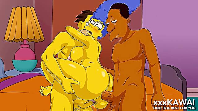 Hard-core kawai hentai compilation of The Simpsons.