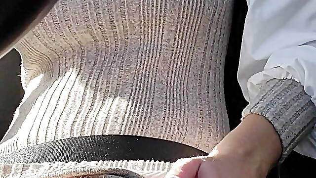 Multiple Orgasm during driving
