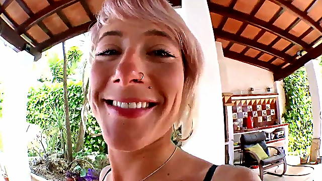 Tattooed Nicky Wayne with natural tits loves anal sex