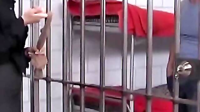 Lustful Cop Krissy Lynn Fulfills Her Foot Fetish Fantasy by Banging the Pervy Prisoner Relentlessly