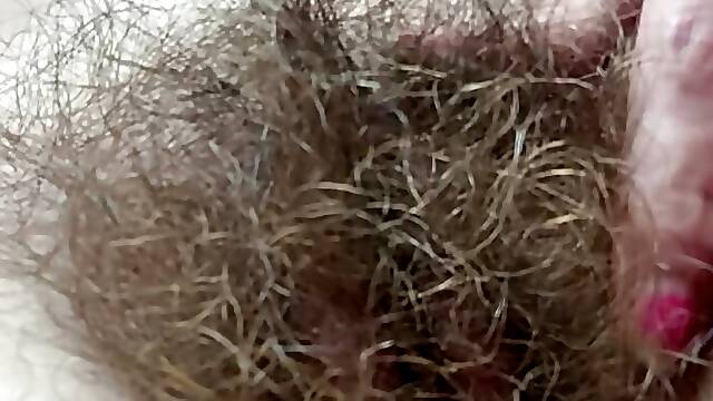 10 minutes of hairy pussy in your face