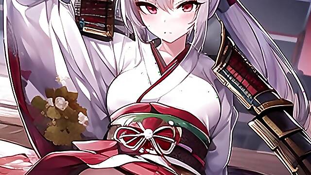 Anime Japanese samurai girl sex