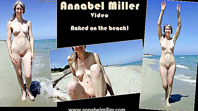Annabel Miller Video: Walking Naked on the Beach