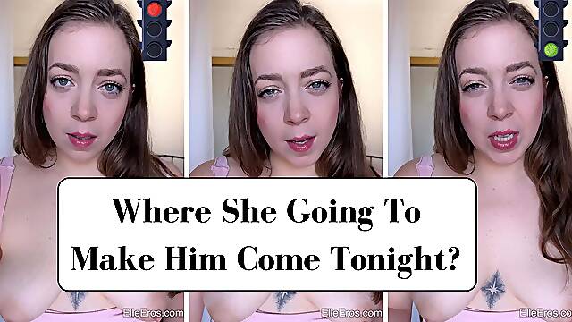 Where Is Your Wife Going To Make Him Cum Tonight? (JOI Game)