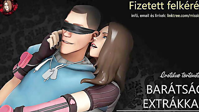 Friendship with extras - Erotic audio in Hungarian