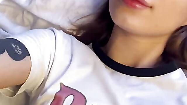 My POV Masturbation on the Bed and a Rough Orgasm