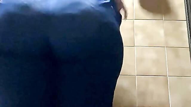 Beautiful Big Fat Nurse Ass Recorded By Amateur Camera (Office Bathroom)