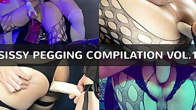 Sissy Pegging Compilation Vol.1