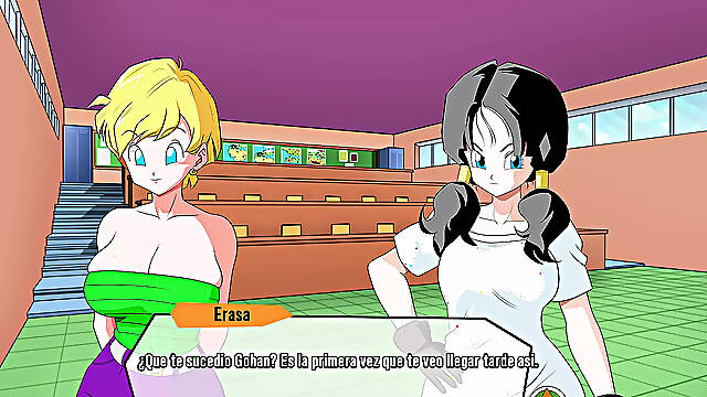 Hybrid Eroventures - Gohan Meeting Videls Hot Friend