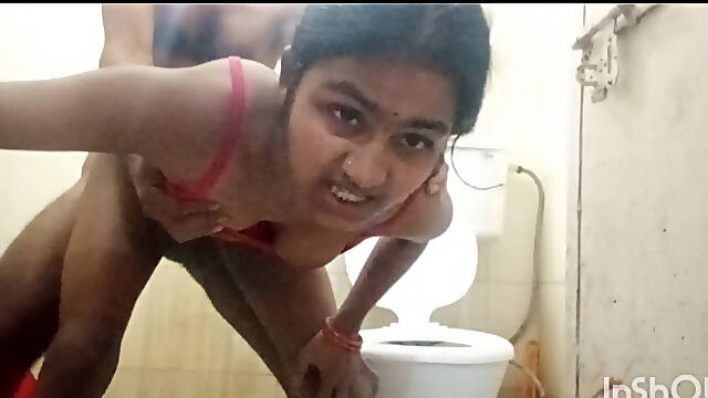 Desi Couple Gone Wild in Bathroom