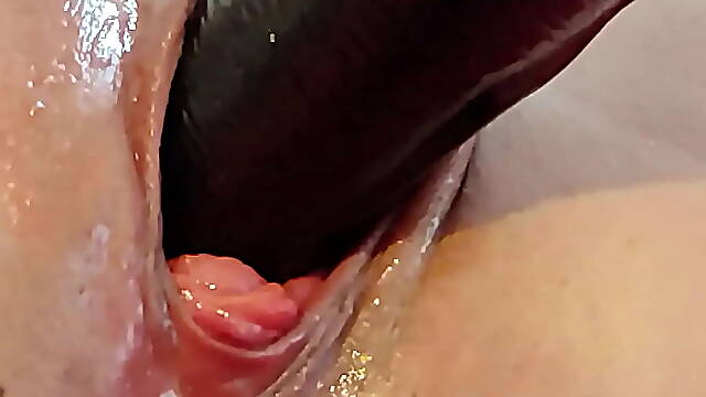 Close-up HUGE Cock Dildo
