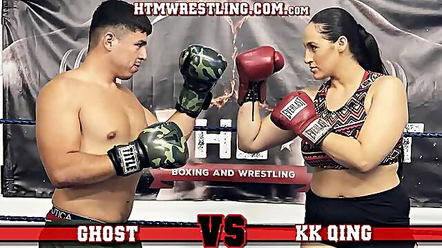 KK Qing vs Ghost - Mixed Boxing HDMP4