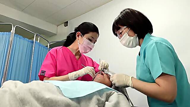 Hand Schwester, Medizinische Maske, Dental Klinik, Japanese Klinik, Japanisch Clinic