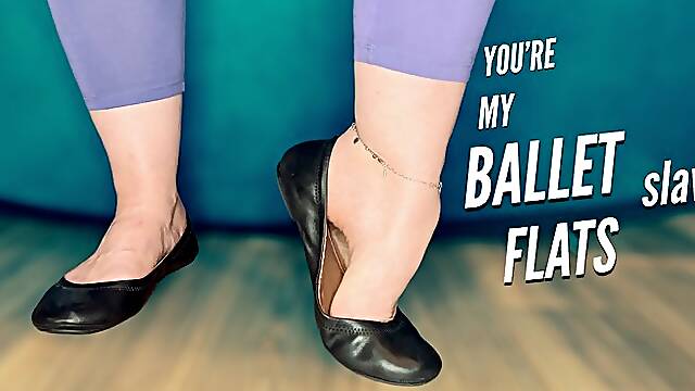 Ballet Flats Foot Slave