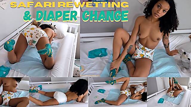 Safari Rewetting and Diaper Change in the Nursery