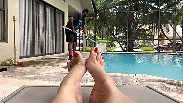 Dont Forget To Clean My Asian Feet Pool Boy