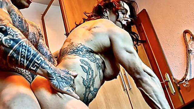 Part 2 iFbb ripped muscle woman sex in the house couple bodybuilders hardcore sex giant female muscles blowjob muscle battle sex missionary sex riding doggy style nasty cum
