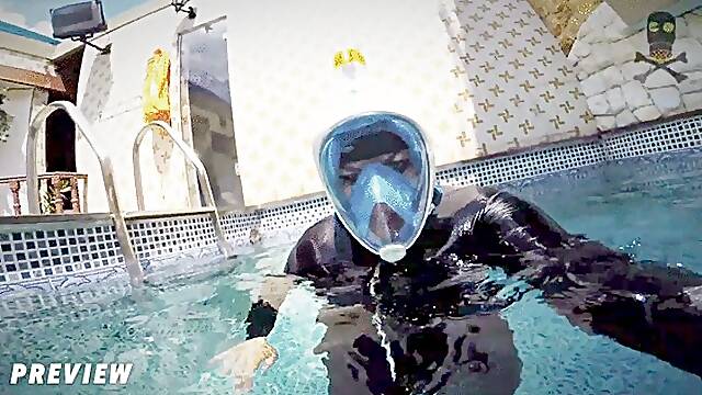 Descend into a Mermaids Dream - Snorkel Full Face Mask (0107-GM1)