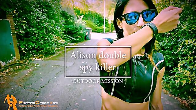 Alison double spy outdoor mission