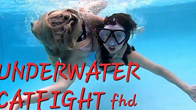 UNDERWATER CATFIGHT FHD