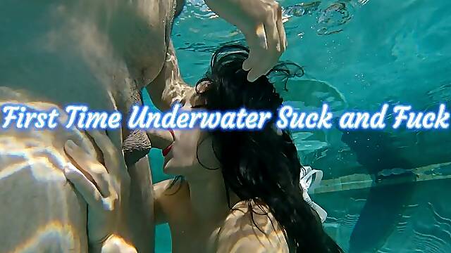 Raven Lynette First Time Underwater Suck and Fuck