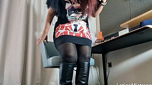 POV Clean my leather boots