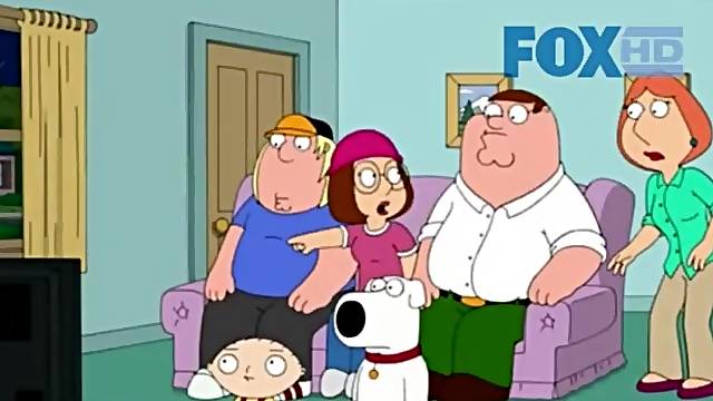 Cartoon porn fuck with Family guy cast pounding in a theatre