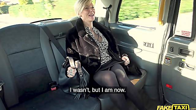 Female Fake Taxi Rebecca Moore