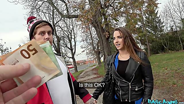 Jumping on a hard stranger's cock is the favorite sport of Amirah Adara