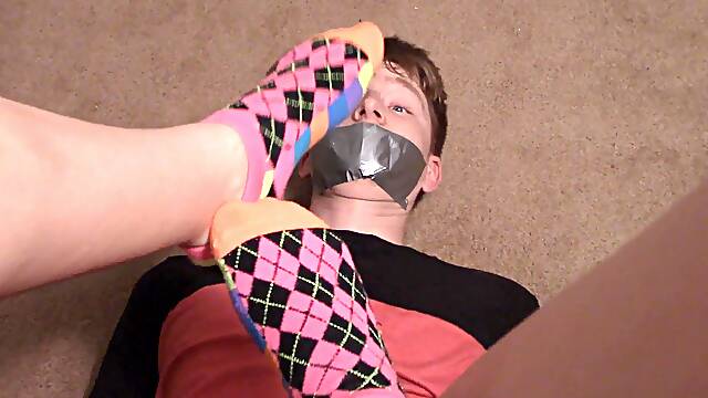 Peeking Boyfriend Turned Into a Foot Smelling Slave